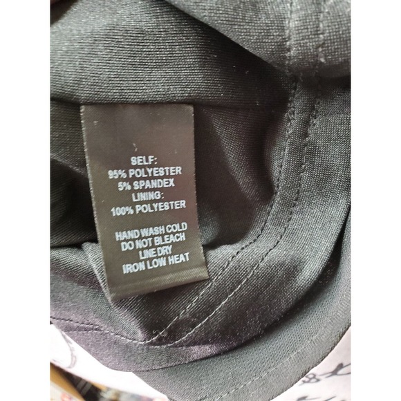 Lulus Shift Dress Women's XS Black Mesh Panel Polyester Lined Tasseled Side Zip - Picture 10 of 10